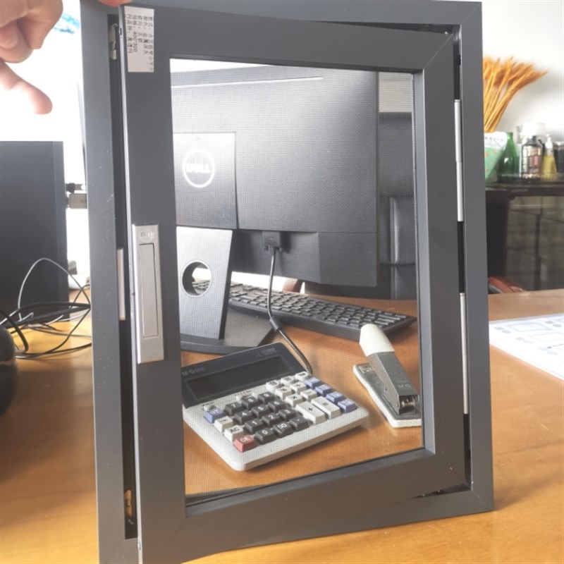 上门测量安装金刚网高透卡片纱窗方便拆卸清洗定制上海口袋锁内开