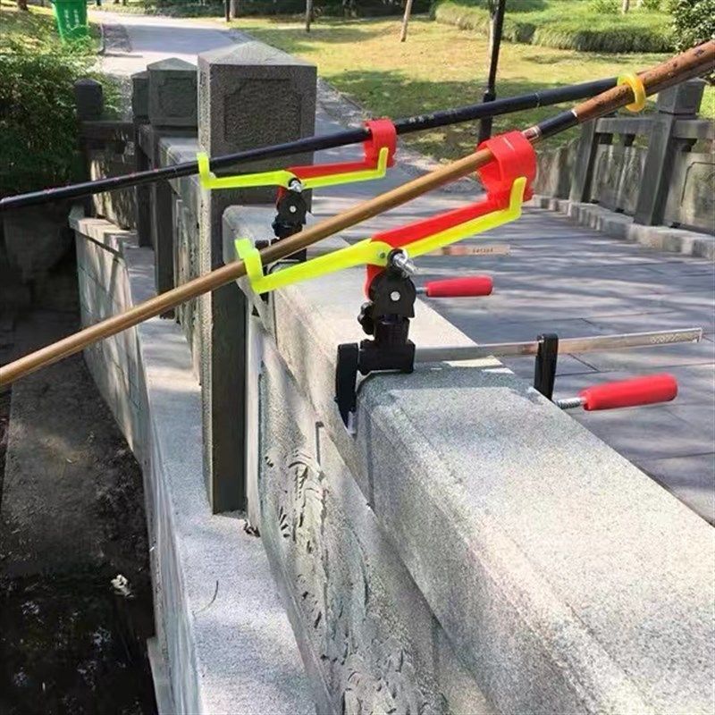 鱼杆架子垂钓多功能钓鱼桥钓支架夹式手竿自动抱杆筏钓万向炮台架,户外/登山/野营/旅行用品,支架,淘宝优惠券,粉丝福利购,淘宝优惠卷