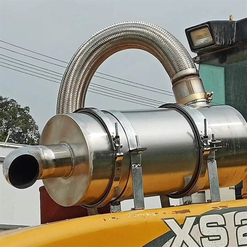 工程机械车烟气处理柴油机叉车尾气净化器滤芯发电机组颗粒捕捉器