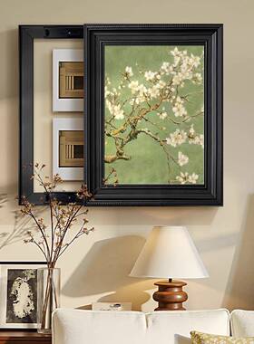 法式箱古风表装TFAA-SBT饰画高级感竖版配电箱挂画电闸遮中挡开关