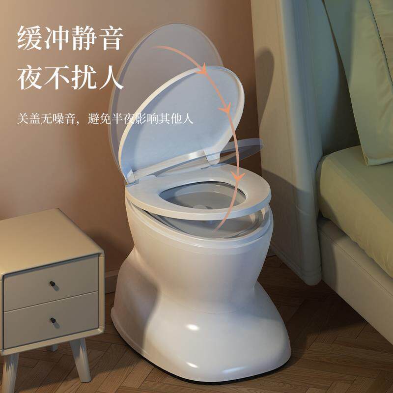 顺嘉利便携式移动马桶孕妇老人专用坐便器加厚防臭室内痰盂改座便