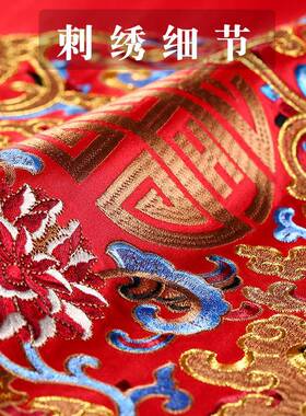 中式红木墩椅子坐垫红色垫圆形鼓垫凳藤椅子圆椅垫古筝JX凳子垫