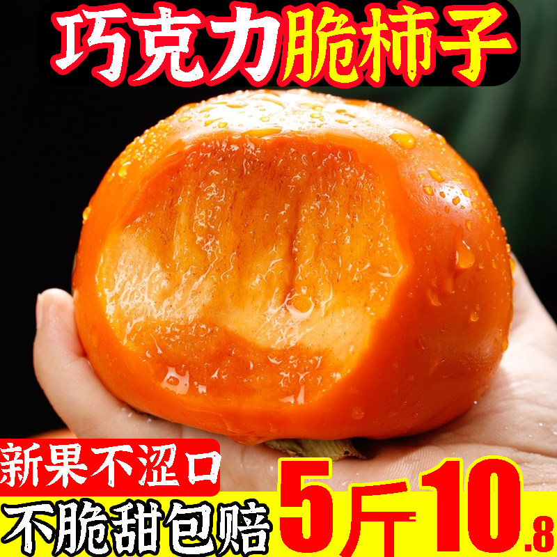 巧克力脆柿整箱5斤10.8