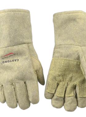 卡斯度顿ABG-T-耐34隔热手套5绿色防火阻燃手套500DLC高温手套