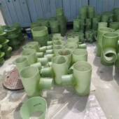 管厂家生产玻璃钢件法兰DN10001RF玻璃钢弯头璃钢0变玻径FRP三通