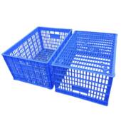 供应1料号米长塑料箩筐胶大塑框广东服NSP装 厂物筐