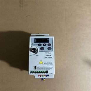 台达0.75kw变频器VFD007L21A