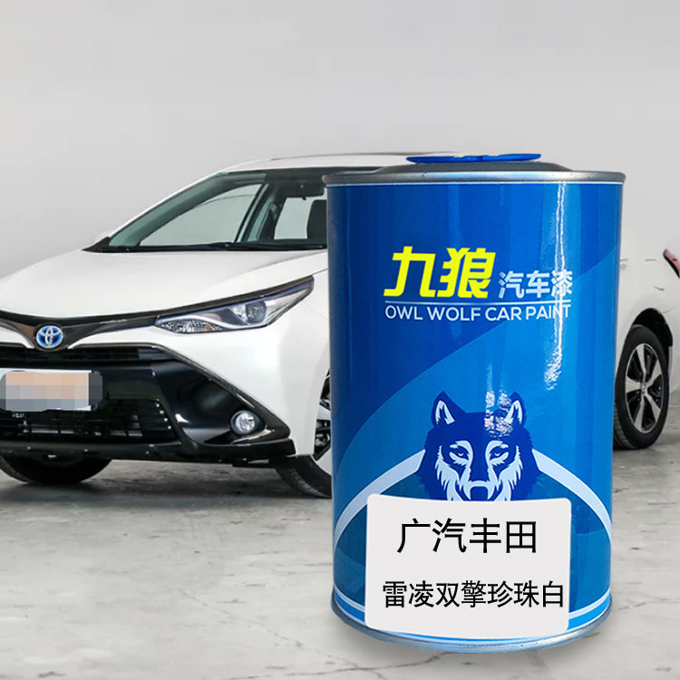 九狼汽车漆丰成品田改色车雷修理凌补漆珍珠白琉璃蓝水晶银钨金灰