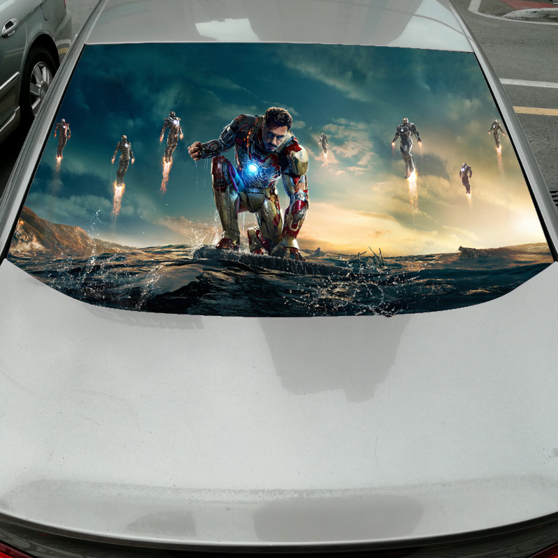 汽车后窗档风玻璃个性改装车贴纸单透广告装饰拉花膜车外遮阳贴画