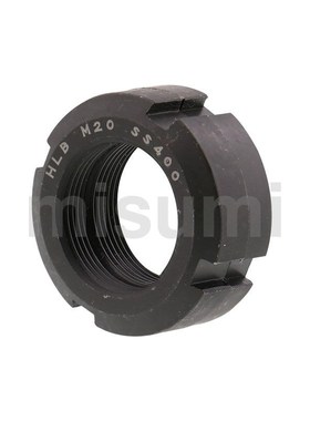 精密重载轴承螺帽SS400p组合锁紧螺母HLB12 15 17 20 25 30 40