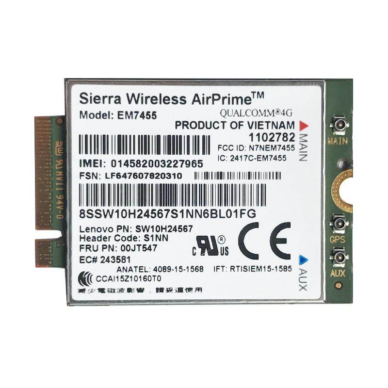 原装 X270T47 0T470S 4T470EM7455P P5卡1P71S 2017X1 4G模块上网