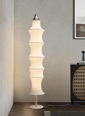 餐日式蚕丝竹节侘寂吊灯北欧复古客厅卧室床72219头吧立式落台地