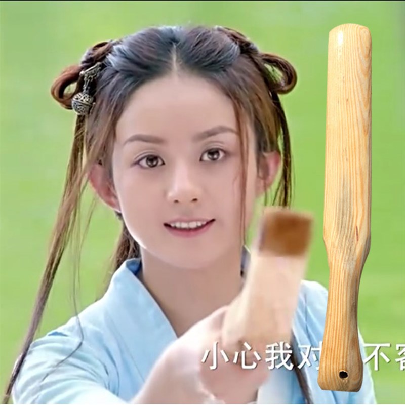 桐油洗衣棒槌手持锤衣棒家用老式油漆实木棒子搓衣板洗衣便携锤子