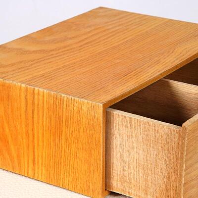 抽式收屉纳盒家用桌面竹木多盒功能小巾纸LSW纸巾盒抽纸盒