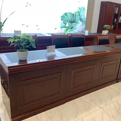 会木议桌主台实演讲台长条培训桌18262椅组席合办台公会议室发言