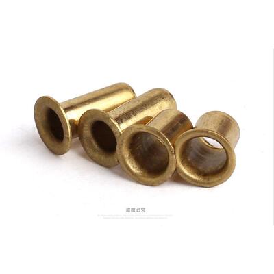 GB876铜鸡眼扣铆钉/铜空心铆钉/过孔铆PGJ钉￠/单￠机管15.2￠2.5