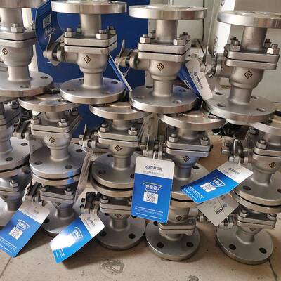 316L化工重型手动压球阀Q41F/H10高0C-蒸汽高钢温304不614锈法兰