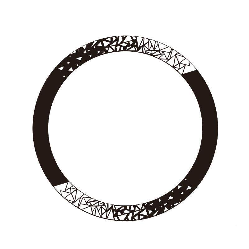 公路圈自车轮轮组贴纸改色轮毂胎车轮涂装单车轮装饰行反LGD光贴