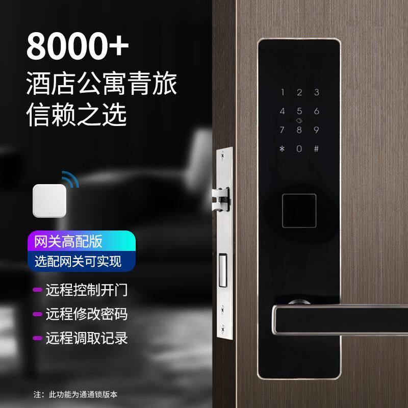密码锁酒店门锁刷卡锁宾馆磁卡感应锁出租日租房蓝牙民宿蛋壳公寓