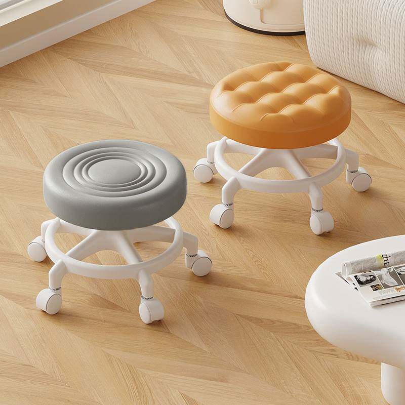 万换向轮小凳子滑轮矮凳童学步家用静音板无品牌/凳带神器鞋带轮