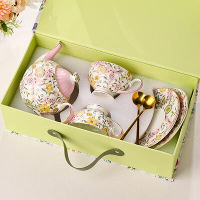 美道春和景明咖午啡杯高迁档精致新居乔茶杯水80834壶套装下茶茶