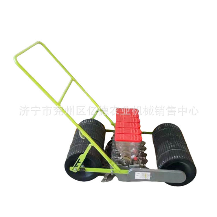 小颗粒蔬菜谷子精播机人力手推款效果好实用精播多种农作物播种机