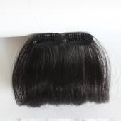 高档刘纯海假痕发片 真发假发女手齐织刘海无隐形刘海片假刘海