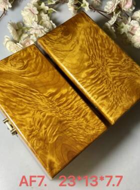 高档仙知古作正宗桢金丝楠首收小叶楠乌木阴沉木饰纳盒镜箱送礼收