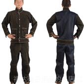 高档牛皮焊接工作服焊工接隔热护防烫防焊服防辐焊射工作服接防护