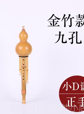 高档调子乐孔葫芦丝宽音域成人学生专业九演奏C超8孔9孔降b小dgf
