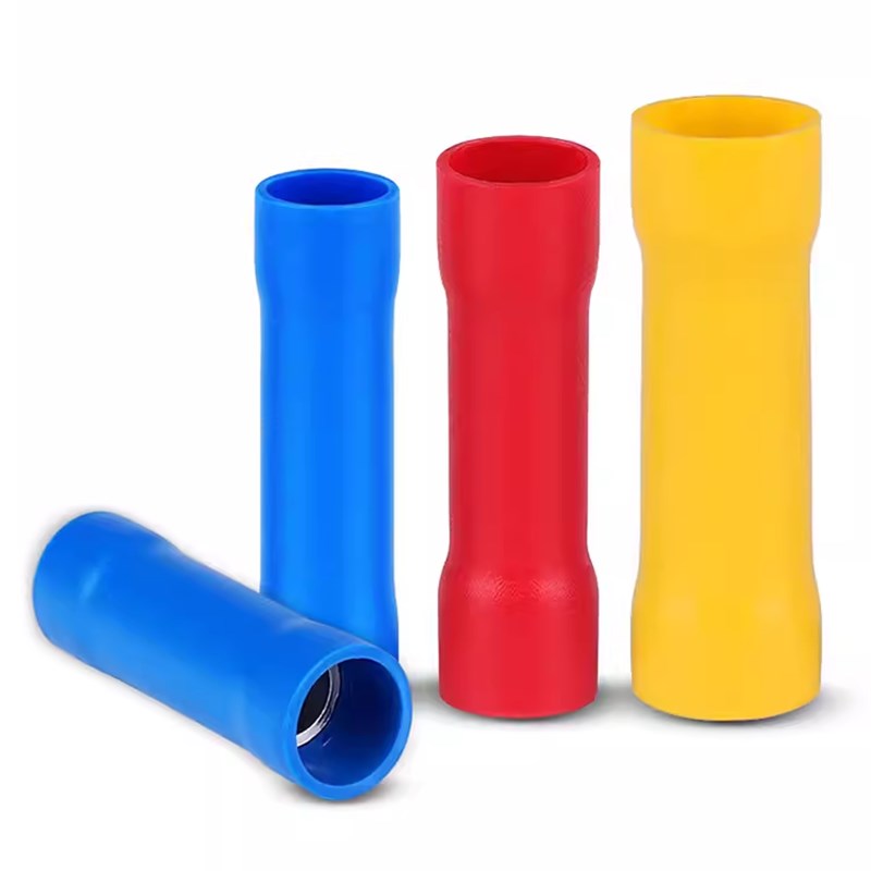 BV1./2/5.5管型全绝缘中间接头接线端子直通冷压端子线耳铜芯