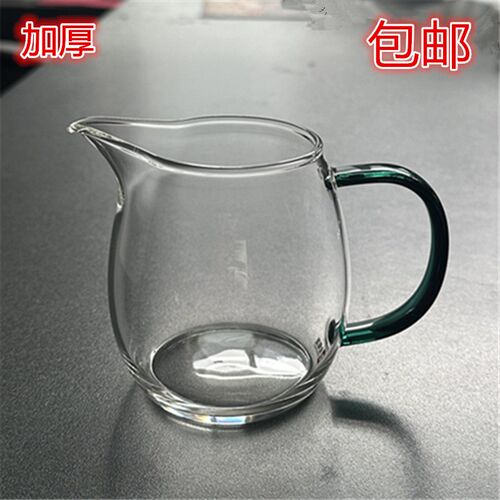玻璃公道杯 公杯茶漏套装加厚耐热大号茶海分茶器功夫 茶具配件