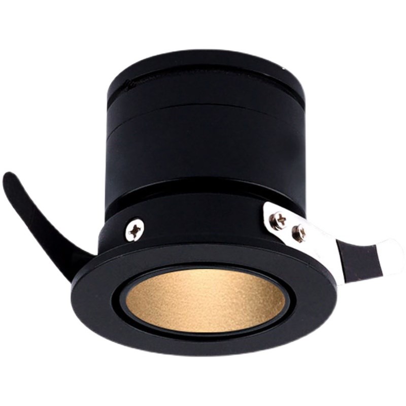 嵌入式小角度led深防眩小射灯1W3W5W开孔55mm5.5cm聚光束角5度8度