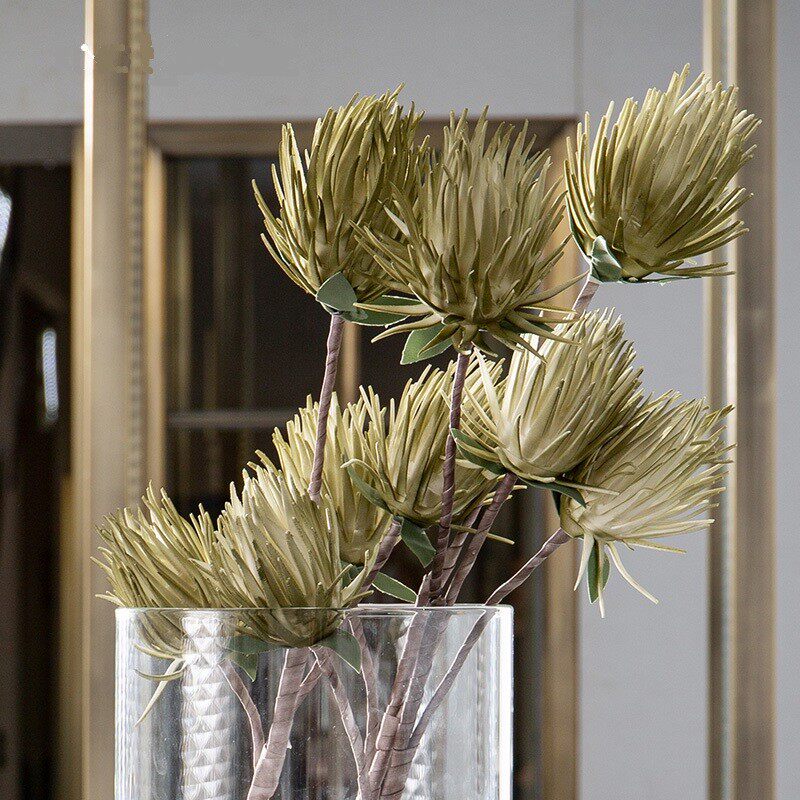 邸高售楼部酒店金礼诚家居样板房间假花仿真花艺插干花束软装饰品