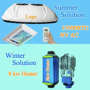 房车顶置空调12/24V/48V/10V驻冷暖解决方72985车案车载冷暖一体1