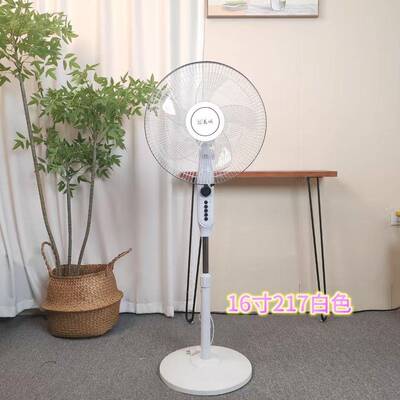 城扇落地18寸家用长学生宿舍立式摇电71510头风扇定时落地风扇