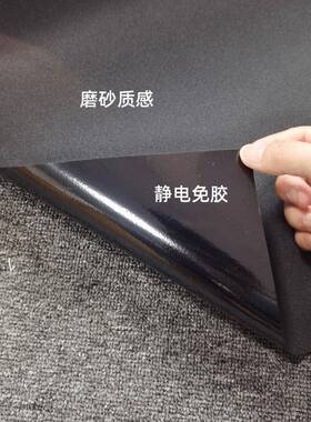 磨NMQ砂箱胶黑色鱼缸背景水纸静电免贴纸不干胶族装饰贴纸