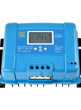 MPPT控器4制0A太阳能1V电/24V数2显屏铅酸锂池SMP40A户外