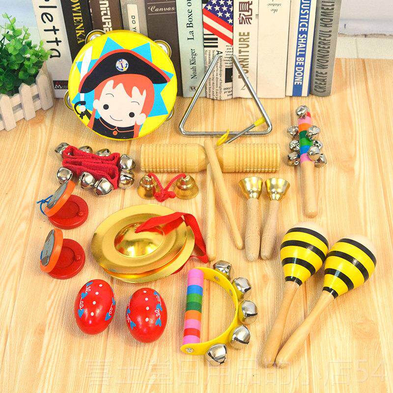 高档尔大夫打击全乐器套装儿童音乐器材响板碰铃手鼓早教奥幼儿园