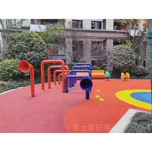 高档传区声筒户外游设乐备定制幼儿园小童喇叭筒打击乐器墙儿面传