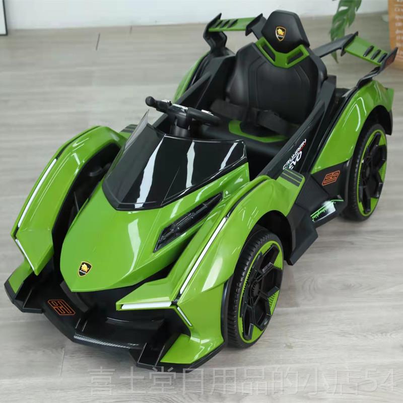 高档儿童电动车乐可坐男女小孩四轮控汽车音充电自驾宝宝四遥驱玩