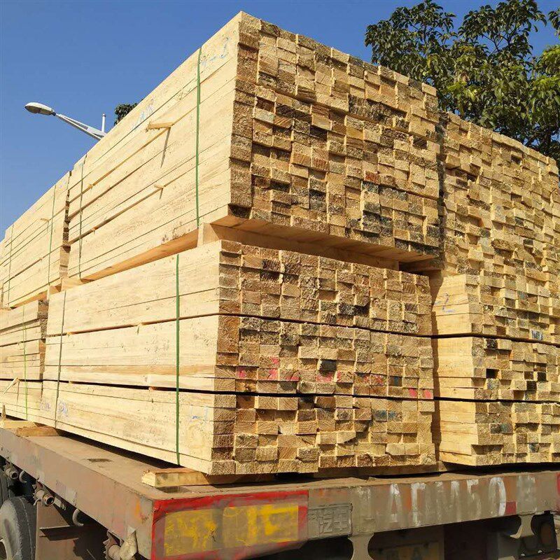 建筑方子木条 工地施工支撑用根根笔直无结节四面见线率高