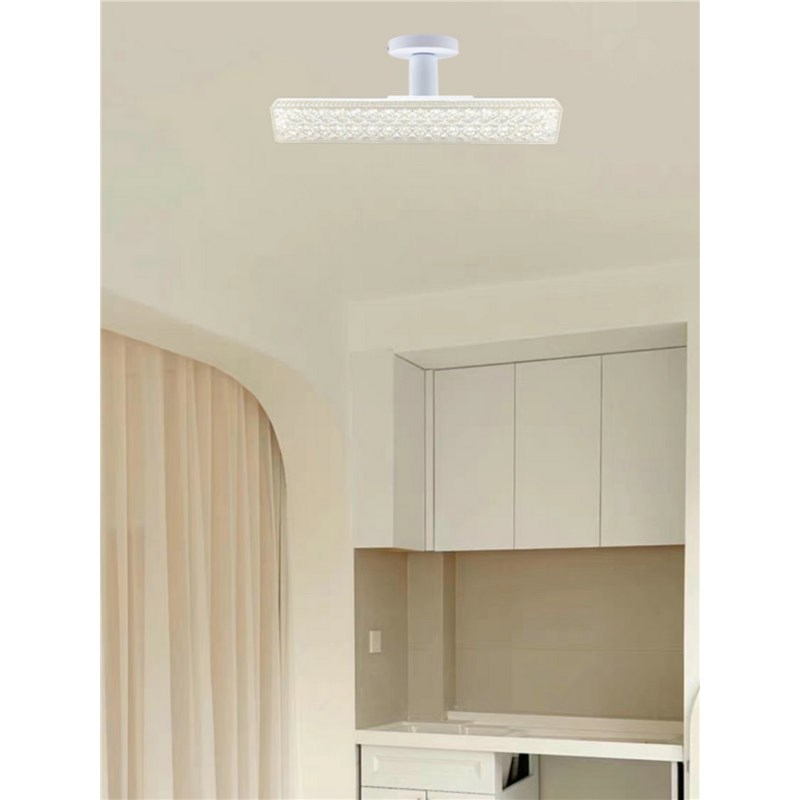 新款长条灯led灯泡螺口水晶灯e27家用节能灯螺纹灯条大功率球泡