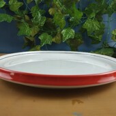 陶瓷西式 盘子骨碟牛排盘家用菜盘浅盘圆盘平盘商用西餐餐具11英寸