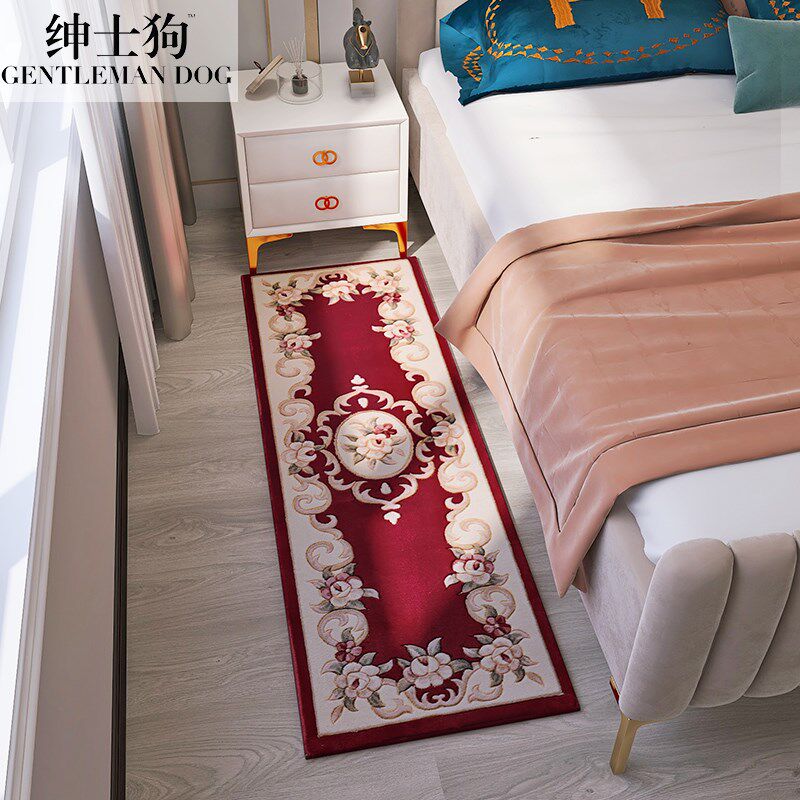 绅士狗新西兰纯羊毛地毯床边毯客厅茶几沙发垫现代简约欧式卧室