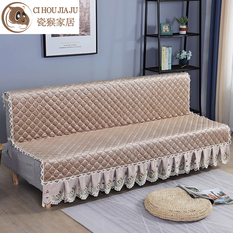 全盖沙发床罩四季通用防滑全包萬能简约可折叠贵妃盖布巾坐垫靠布