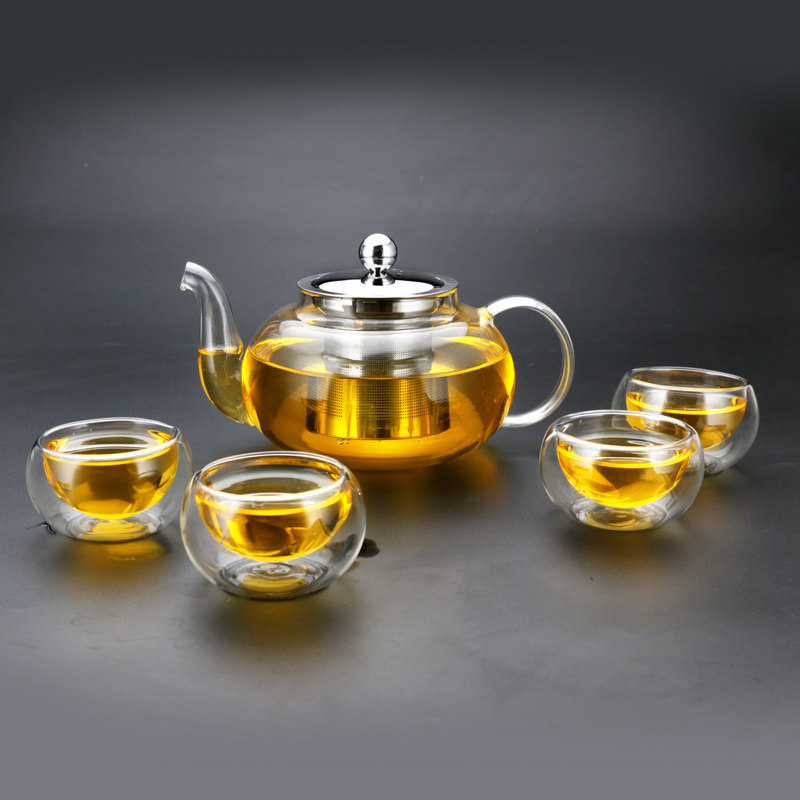 加厚耐热玻璃茶壶 泡茶壶不锈钢过滤玻璃茶具,餐饮具,茶壶,淘宝优惠券,粉丝福利购,淘宝优惠卷