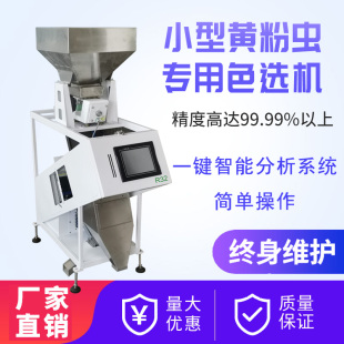 家用小型黄粉虫专业色选机 全自动智能大米黄粉虫筛选色选机