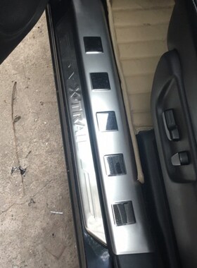 08-13款老奇骏门槛条迎宾踏板15款风度MX6车门踏板不锈钢护板改装