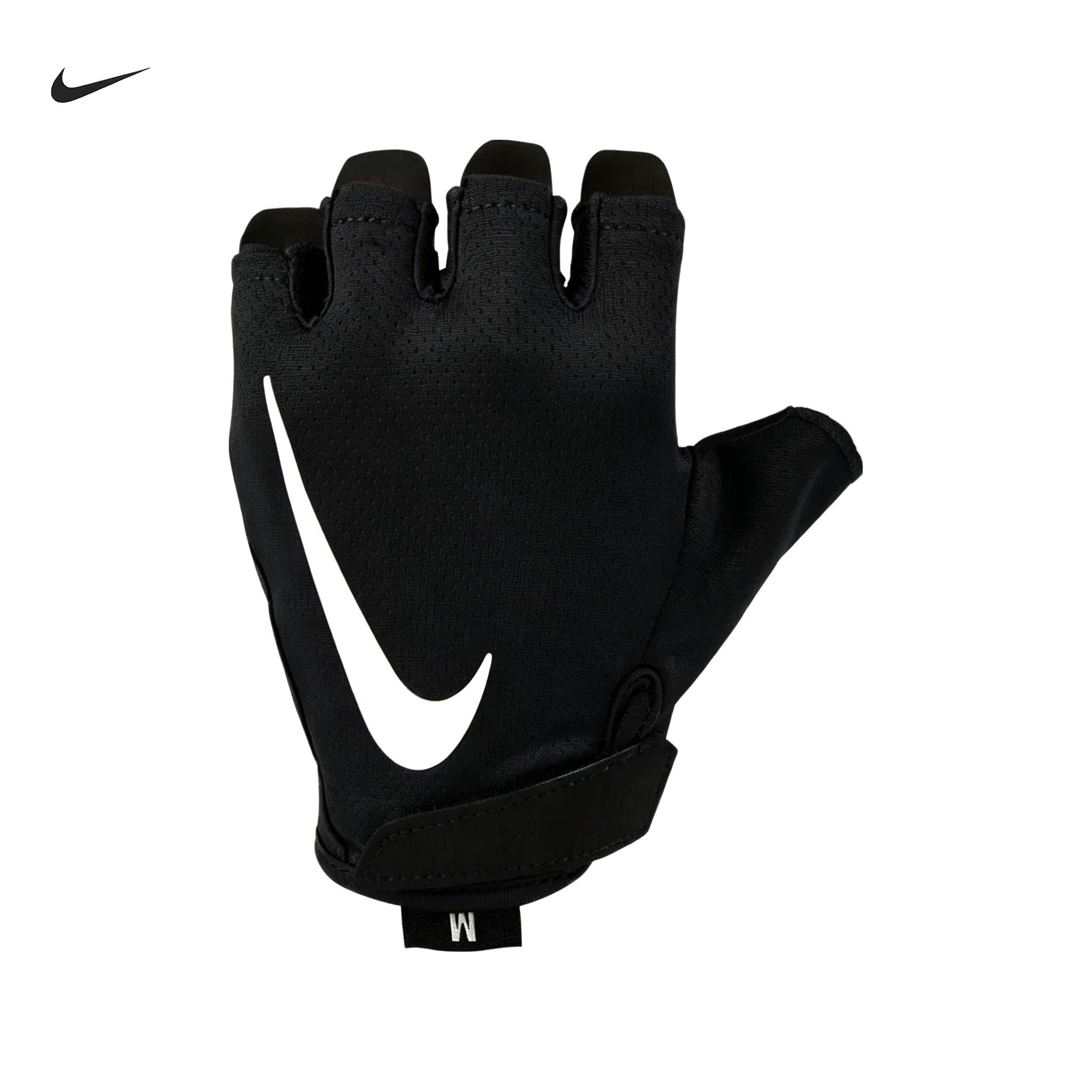Nike耐克健身手套女撸铁举重器械训练防起茧防滑透气运动半指手套